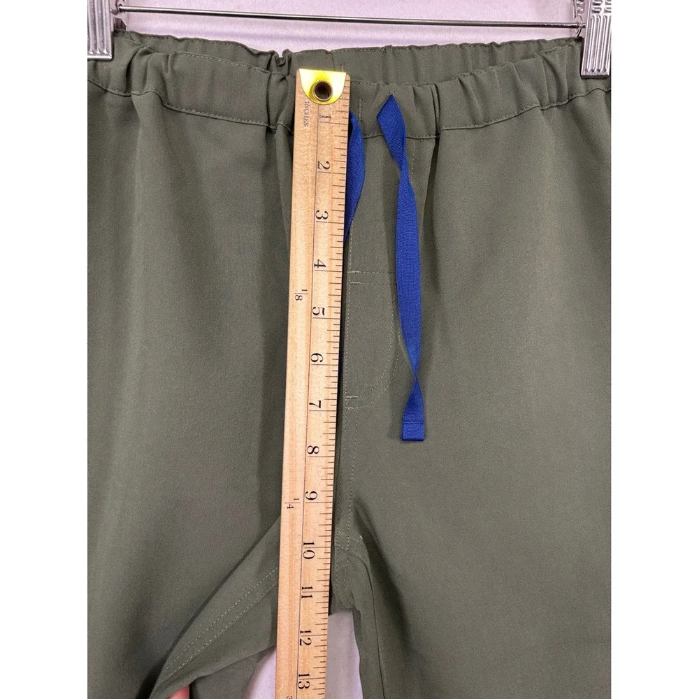 Medical FIGS Mens XS/S Olive Green Pisco Technical Scrub Pants FM4500S